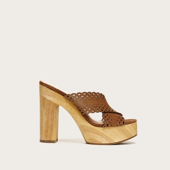 Veronica Beard Gaynor Platform Sandal 10 NEW - Picture 1 of 4